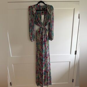 PatBO floral print dress